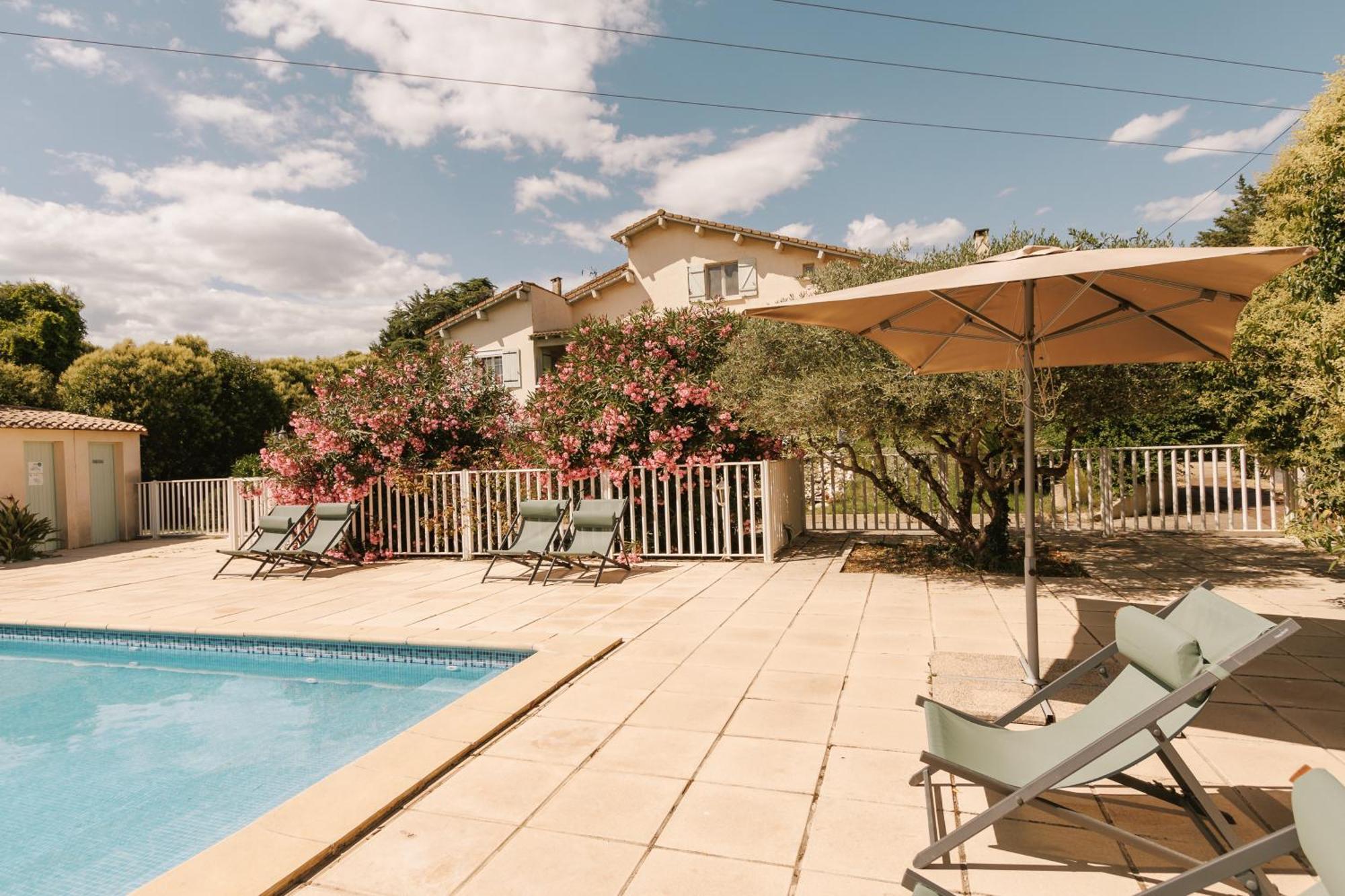 Bed and Breakfast Mas Saint-Ange Lunel  Exterior foto