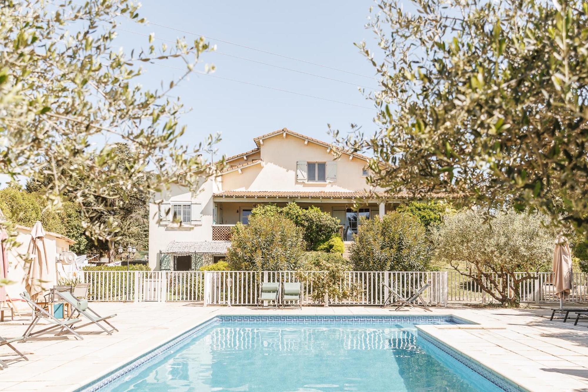 Bed and Breakfast Mas Saint-Ange Lunel  Exterior foto